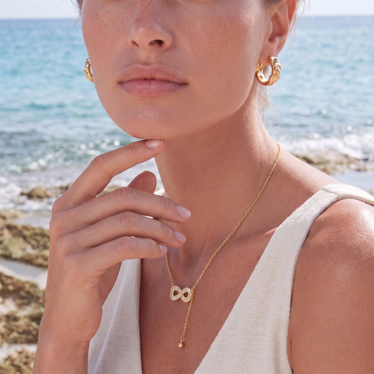 Collar Destello Infinito | B&M GIOIELLI