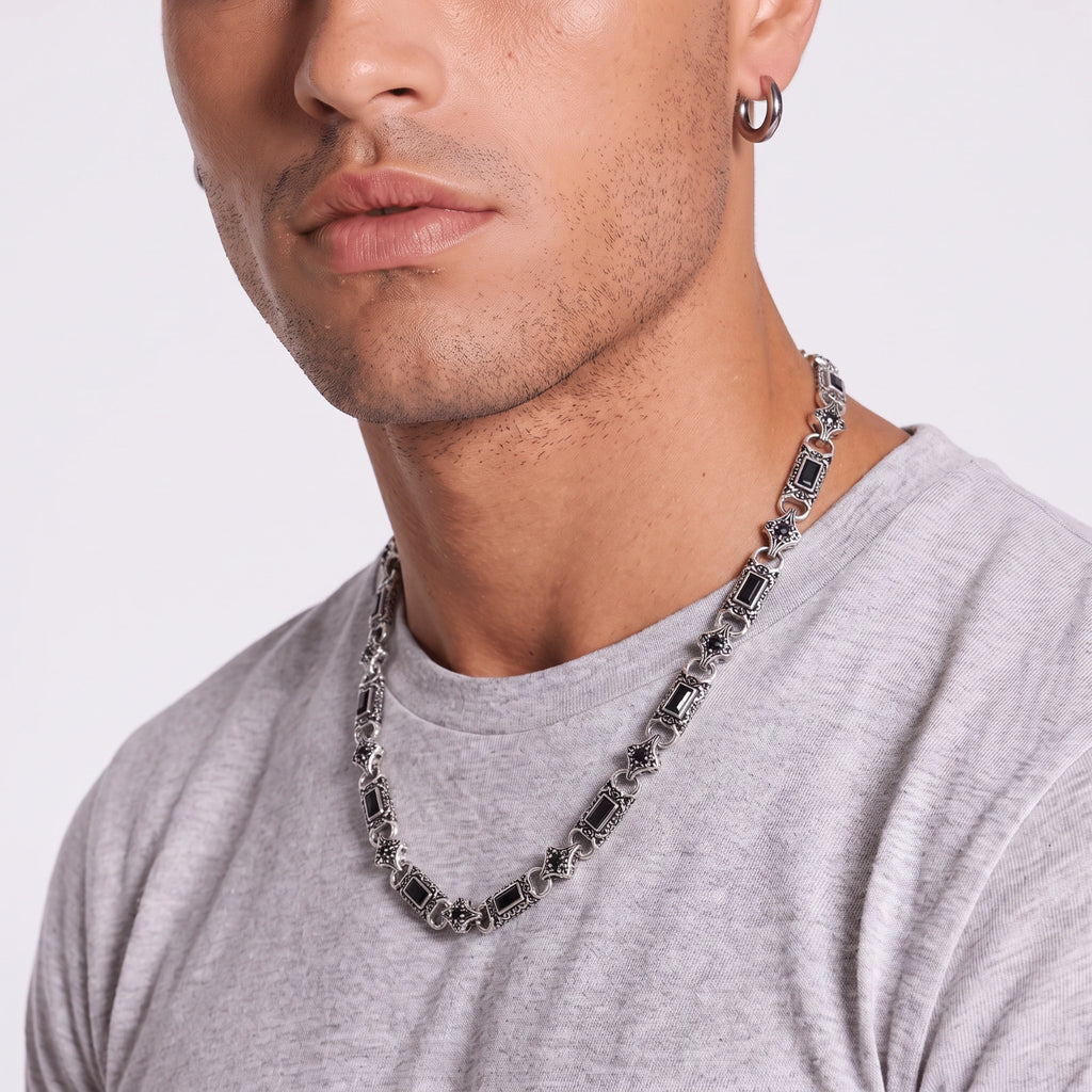 Collar de Cadena Dark Reign | B&M GIOIELLI