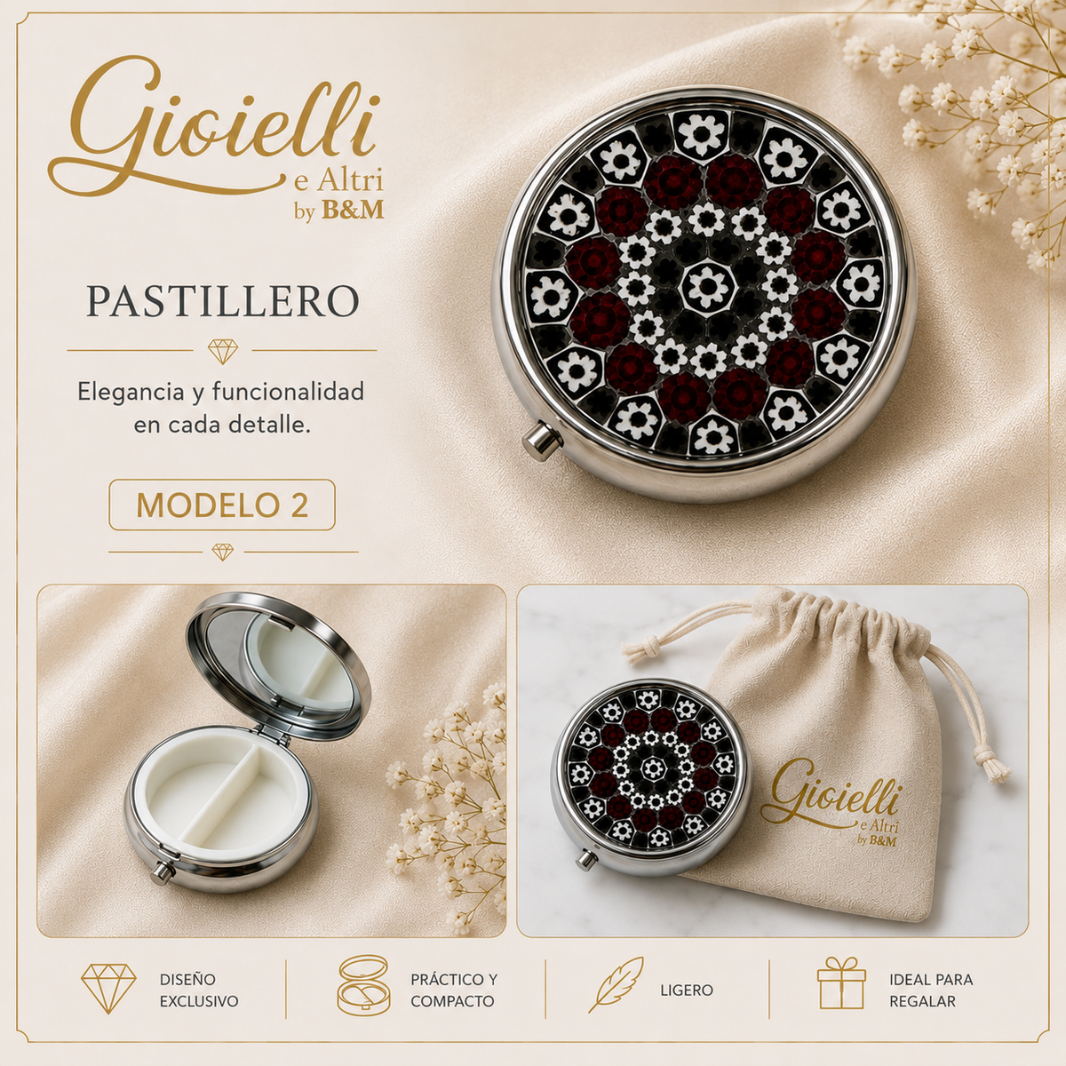 PASTILLERO MURANO MOSAICO