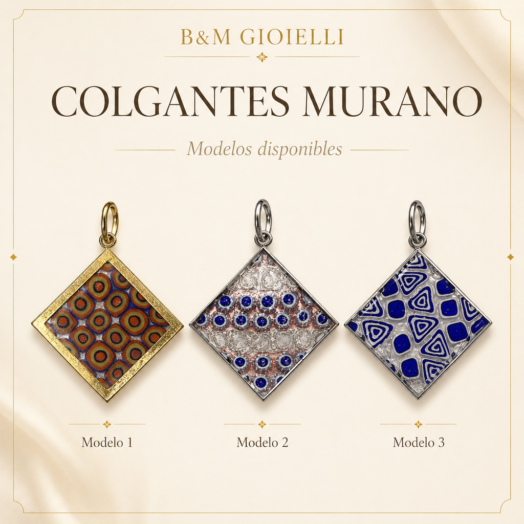 COLGANTE CUADRADO MURANO-POSICION ROMBO